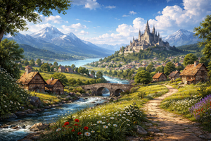 Typische Landschaft in Ennor